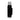 Side angle view of matte black Stanley 1.0L vacuum bottle with handle and stainless steel cup lid