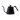 Black 800ml Hario Buono kettle with a curved gooseneck spout, designed for precise pour-over coffee brewing.