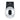 Top view of Jura Cool Control 1.0L black milk cooler with stainless steel lid and status indicator