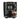 Front view of the Jura J10 serving a hot coffee drink in a glass cup