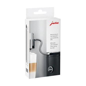 JURA Milk Pipe with stainless steel casing HP2 retail packaging