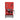Profitec GO 2.0 espresso machine in red, front view on a plain white background