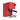 Profitec GO 2.0 red espresso machine, three-quarter side view on plain white