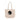 Bean There Tote Bag with Africa map design in natural canvas, featuring sturdy handles and spacious everyday carry style