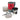 MSR WindBurner 1.0L Personal Stove System with pot, burner, lid and canister stand components displayed separately