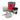 MSR WindBurner 1.0L Personal Stove System with pot, burner, lid and canister stand components displayed separately