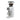 White Mahlkönig E64WS Grind-By-Sync grinder with clear bean hopper, 18 g display and portafilter holder on a white background