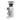 White Mahlkönig E64WS Grind-By-Sync grinder with clear bean hopper, 18 g display and portafilter holder on a white background