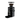 Angled side view of the black Mahlkönig X54 On-Demand Grinder showcasing the bean hopper, grind chute, portafilter holder, and side grind adjustment knob.