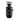 Front view of the black Mahlkönig X54 On-Demand Grinder with a clear bean hopper, grind spout, and adjustable portafilter holder.