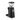 Black Mazzer Mini Electronic 600g on-demand grinder with 64 mm flat burrs and digital dose controls for precise espresso preparation.