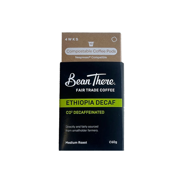Bean There Decaf 4WKS Compostable Capsules - Nespresso Compatible