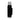 Side angle view of matte black Stanley 1.0L vacuum bottle with handle and stainless steel cup lid