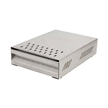 Brewtool Knockbox Draw Type 25x35x9 stainless steel knock drawer with brushed finish and ventilated top panel