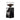 Eureka Mignon Silenzio 55 espresso grinder in black with clear hopper, three quarter view