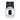 Top view of Jura Cool Control 1.0L black milk cooler with stainless steel lid and status indicator