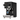 Profitec Go espresso machine in matte black, angled three-quarter view showing portafilter, steam wand, pressure gauge, and digital display