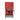 Profitec GO 2.0 espresso machine in red, front view on a plain white background
