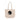 Bean There Tote Bag with Africa map design in natural canvas, featuring sturdy handles and spacious everyday carry style