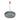 Close up of MSR WindBurner coffee press plunger with mesh filter and red handle knob