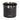 Profitec knock box in matte black with stainless steel liner and knock bar on white